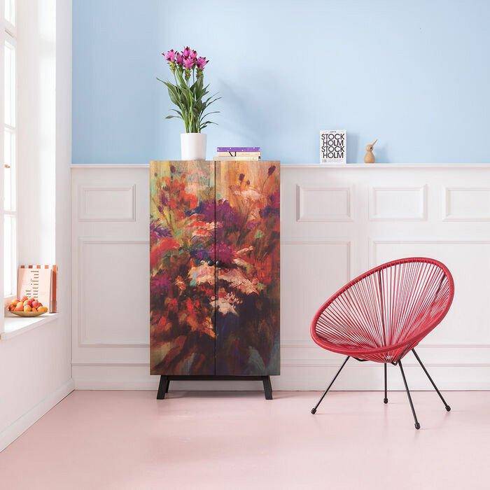 Fleur Mango Wood Cabinet