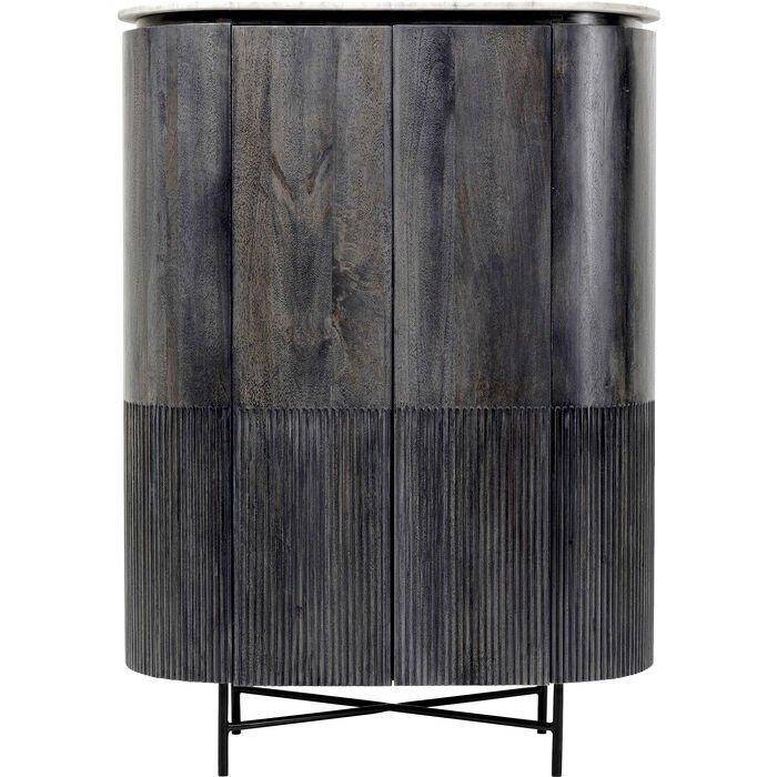 Glenn Mango Wood/Marble Cabinet