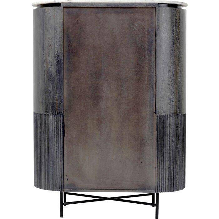 Glenn Mango Wood/Marble Cabinet