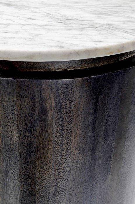 Glenn Mango Wood/Marble Cabinet