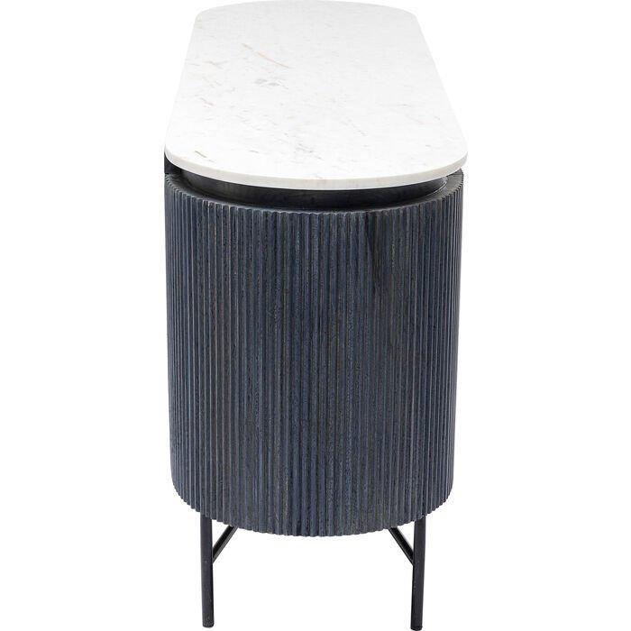 Glenn Mango Wood/Marble Sideboard