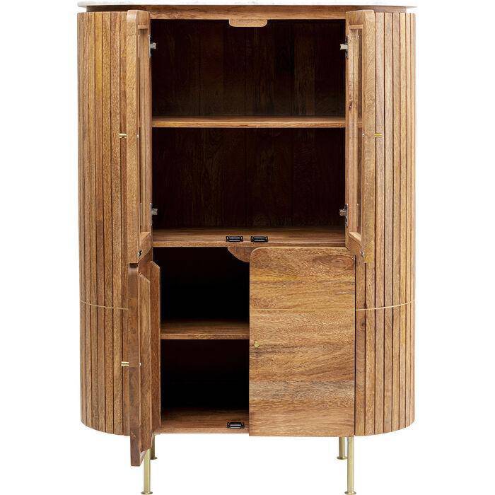 Grace Mango Wood/Marble Cabinet