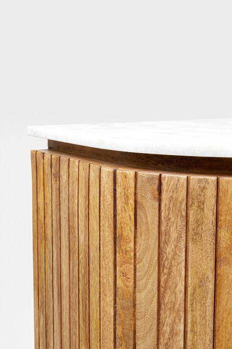 Grace Mango Wood/Marble Cabinet
