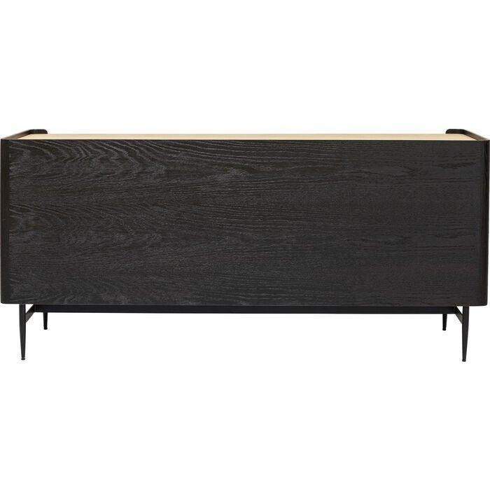 Milano Black/Brown Sideboard