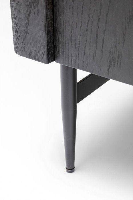 Milano Black/Brown Sideboard