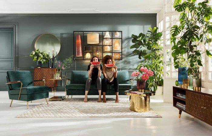 Muskat Brown Mango Wood Lowboard