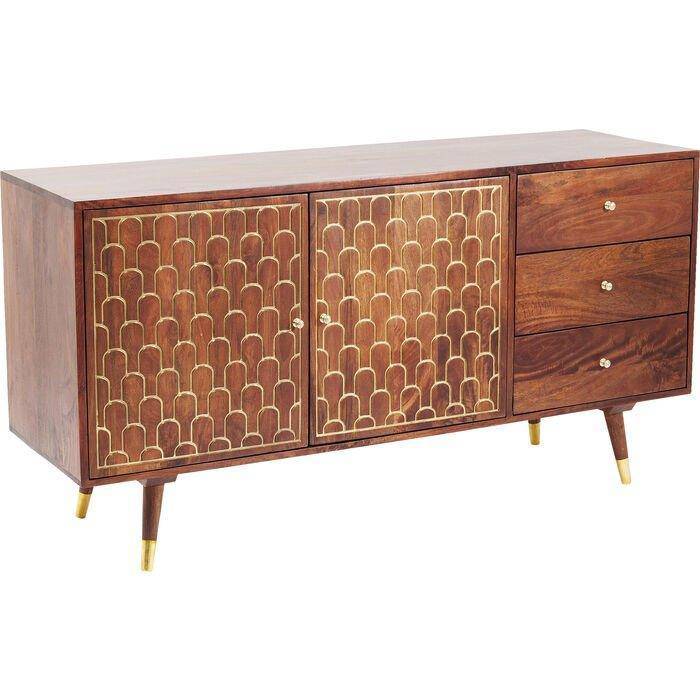 Muskat Brown Mango Wood Sideboard