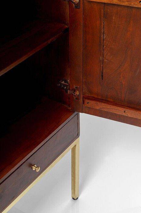 Muskat Brown Mango Wood Cabinet