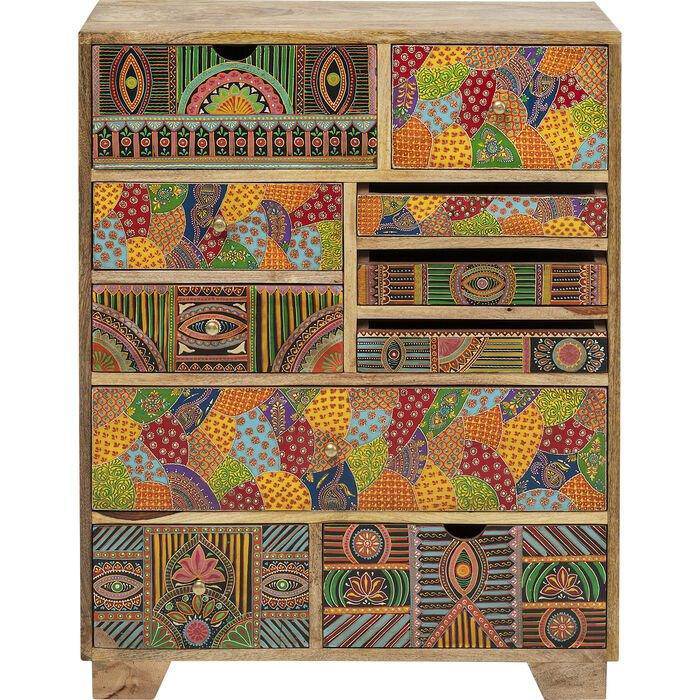 Paradise Multicolour Mango Wood Dresser