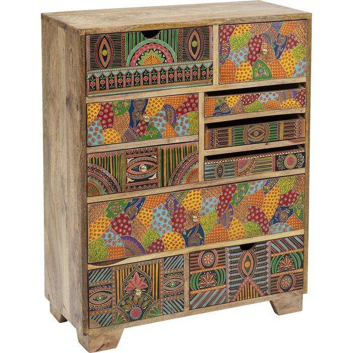 Paradise Multicolour Mango Wood Dresser