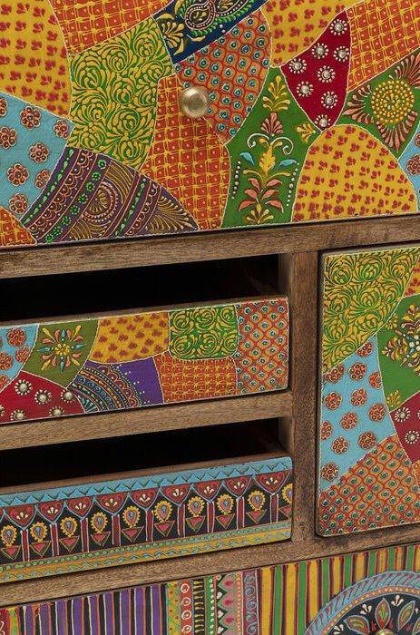 Paradise Multicolour Mango Wood Sideboard