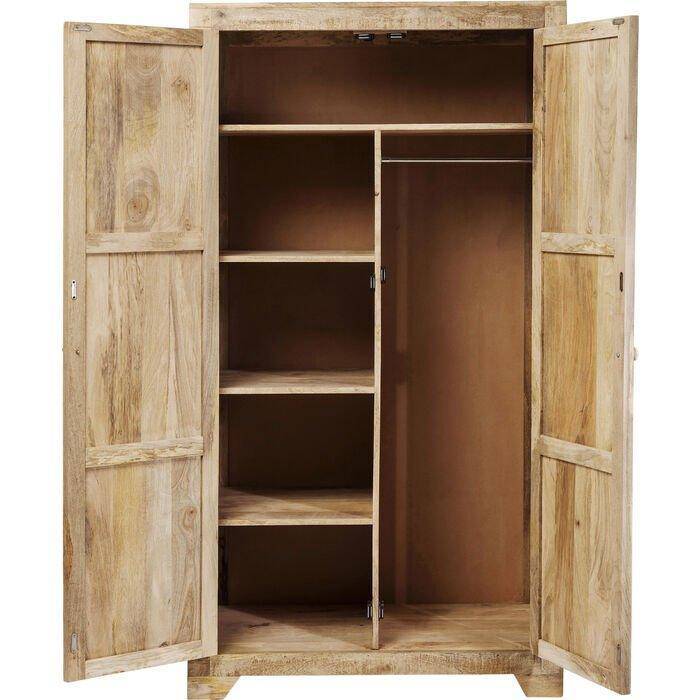 Puro Natural Mango Wood Wardrobe