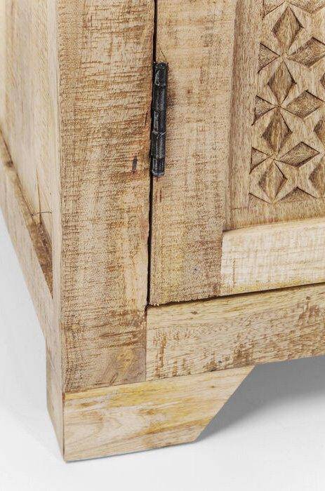 Puro Natural Mango Wood Wardrobe