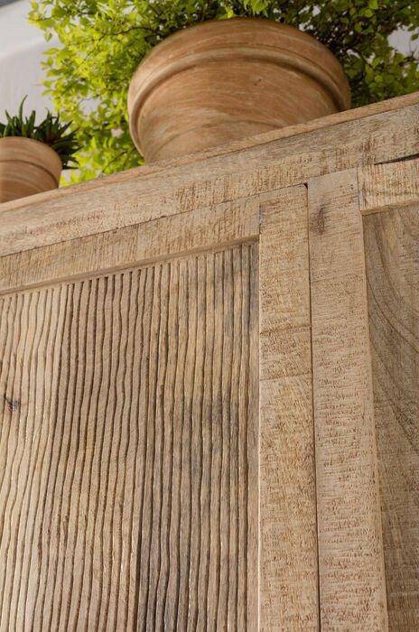 Puro Natural Mango Wood Wardrobe