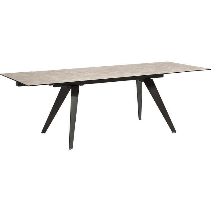 Amsterdam Ceramic Glass Extendable Dining Table