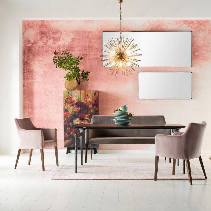 Bug Brown/Black Recycled Wood Table