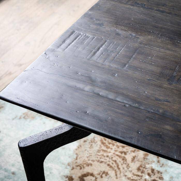 Bug Brown/Black Recycled Wood Table