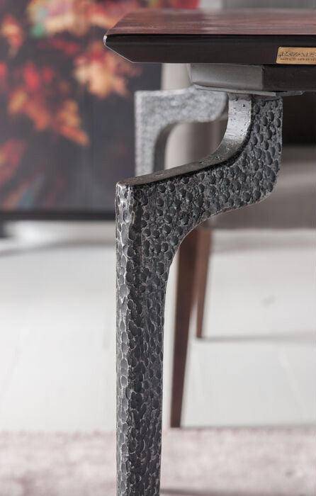 Bug Brown/Black Recycled Wood Table