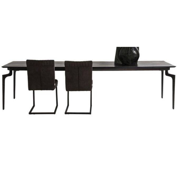 Bug Brown/Black Recycled Wood Table