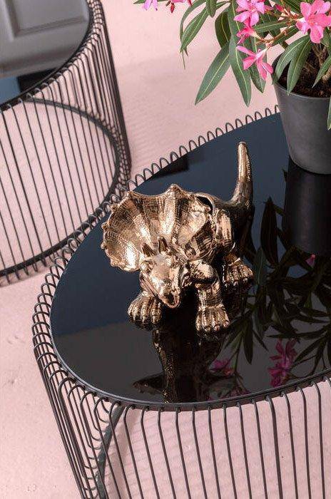 Wire Uno Glass Coffee Table