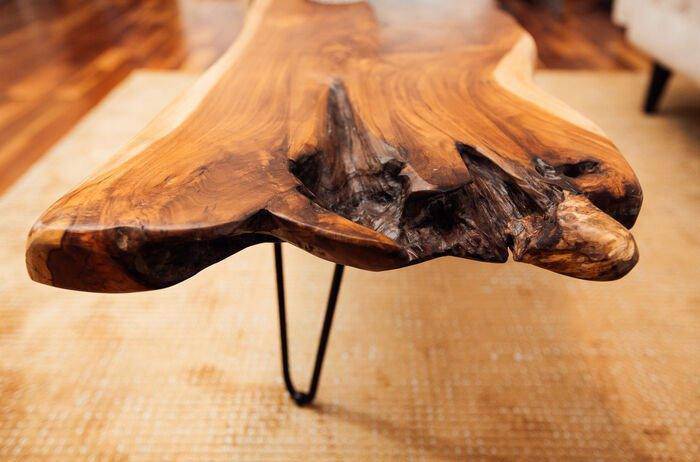 Aspen I Natural Teak Wood Coffee Table