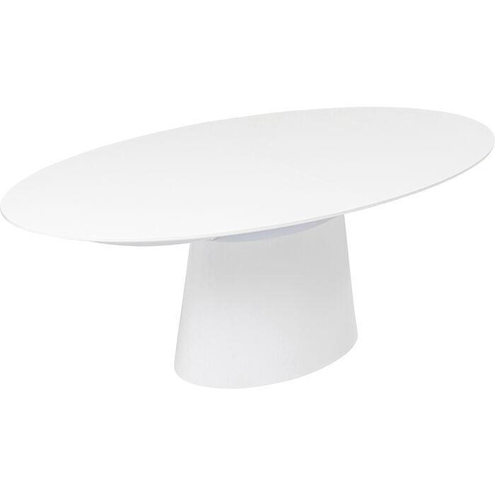 Benvenuto White Gloss Extendable Table