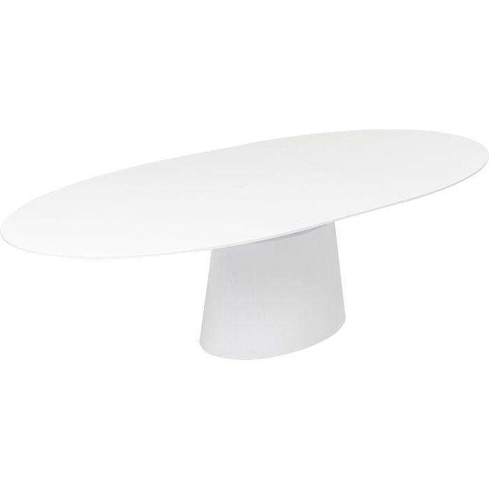 Benvenuto White Gloss Extendable Table