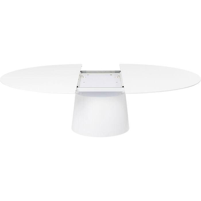 Benvenuto White Gloss Extendable Table