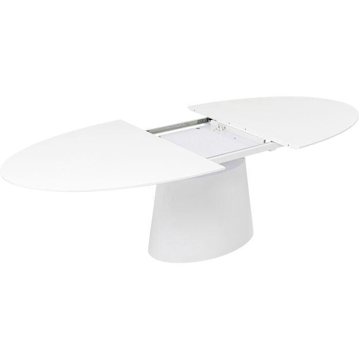 Benvenuto White Gloss Extendable Table