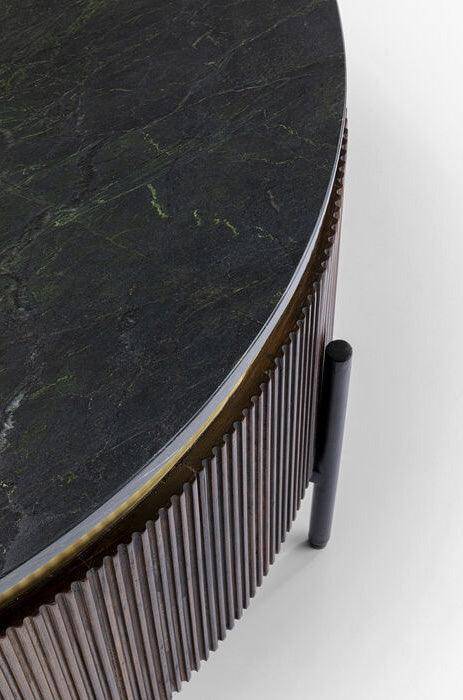 Catalina Mango Wood/Marble Coffee Table