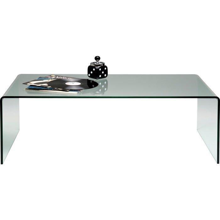 Clear Club Basic Glass Coffee Table