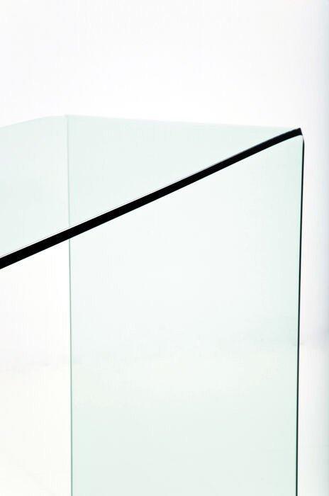 Clear Club Glass Console