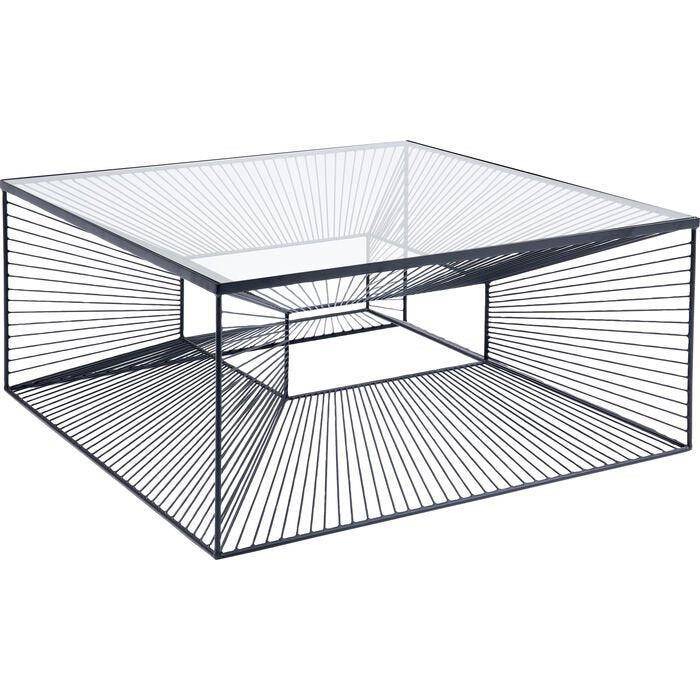 Dimension Black Wire Coffee Table