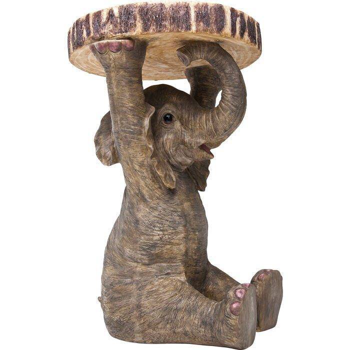 Elephant Animal Side Table
