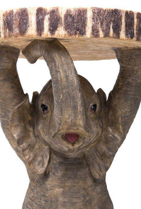 Elephant Animal Side Table