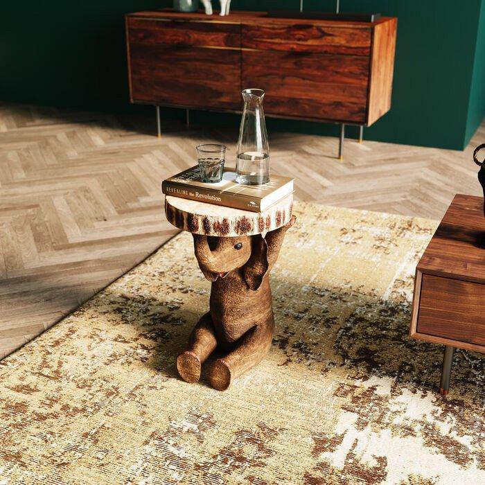 Elephant Animal Side Table