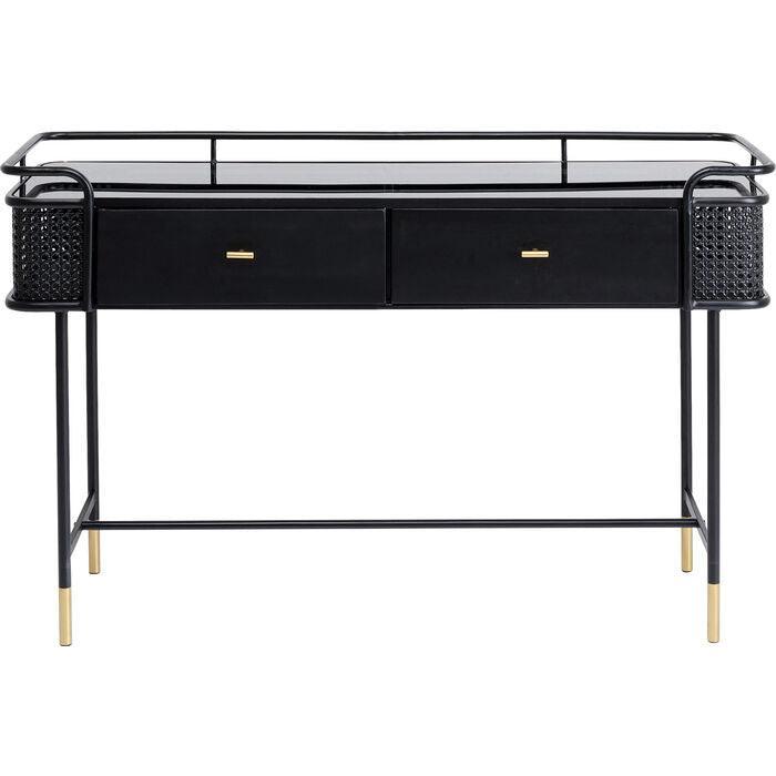 Fence Black Metal Console