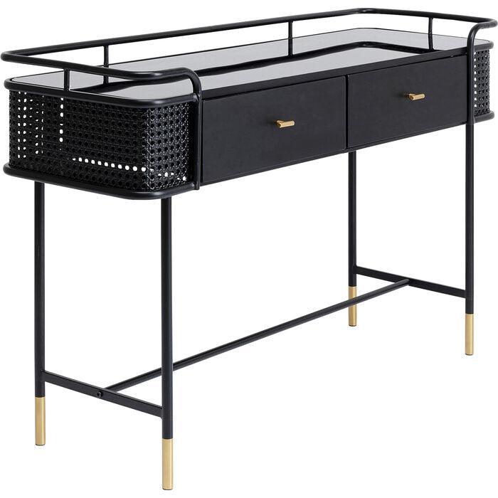 Fence Black Metal Console