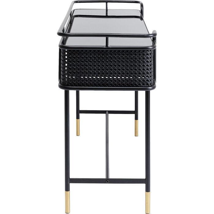 Fence Black Metal Console