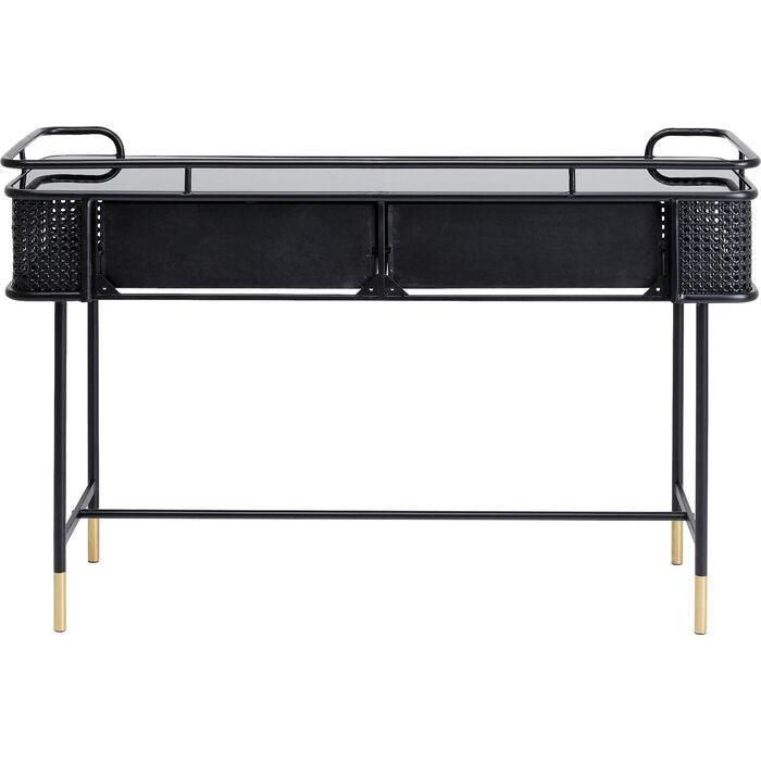 Fence Black Metal Console
