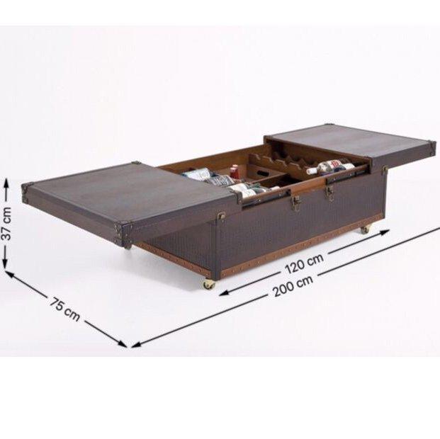 Globetrotter Bar Coffee Table