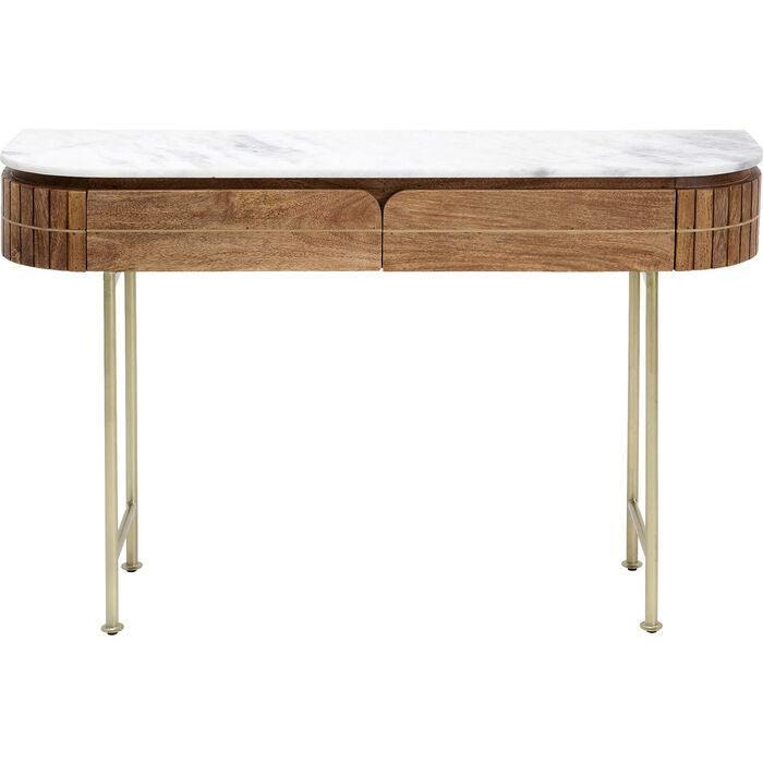 Grace Mango Wood/Marble Console