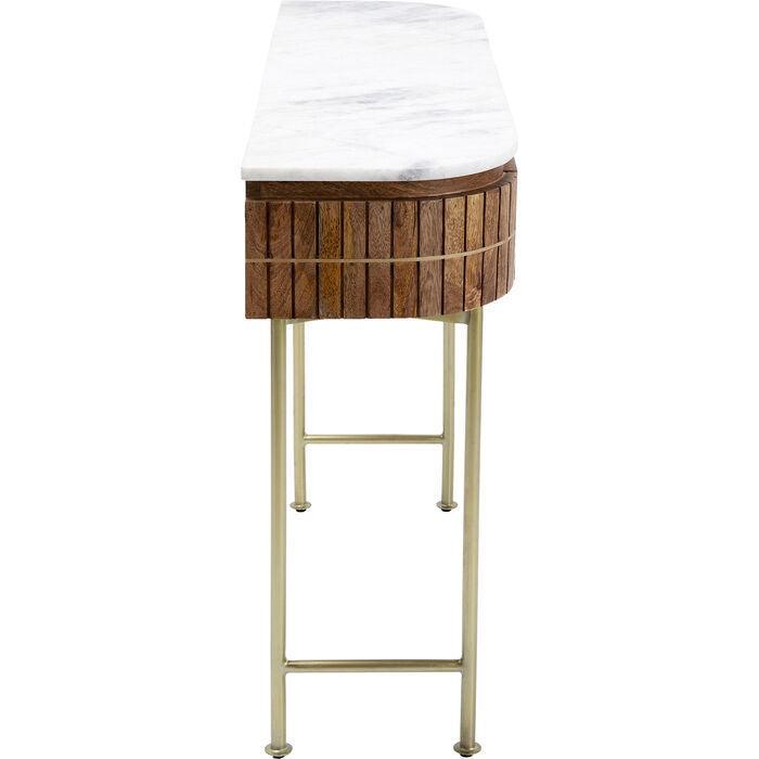 Grace Mango Wood/Marble Console