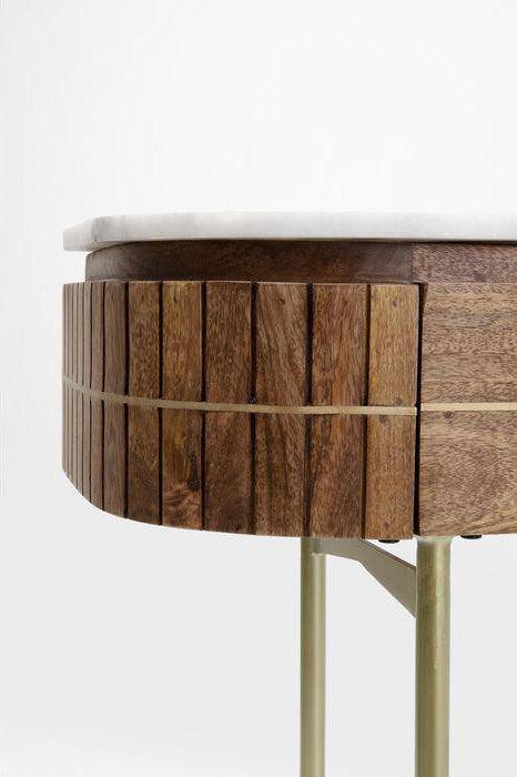 Grace Mango Wood/Marble Console