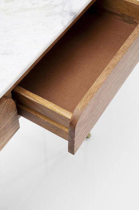 Grace Mango Wood/Marble Console