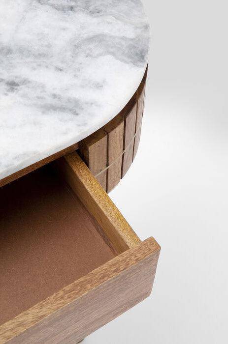 Grace Mango Wood/Marble Console