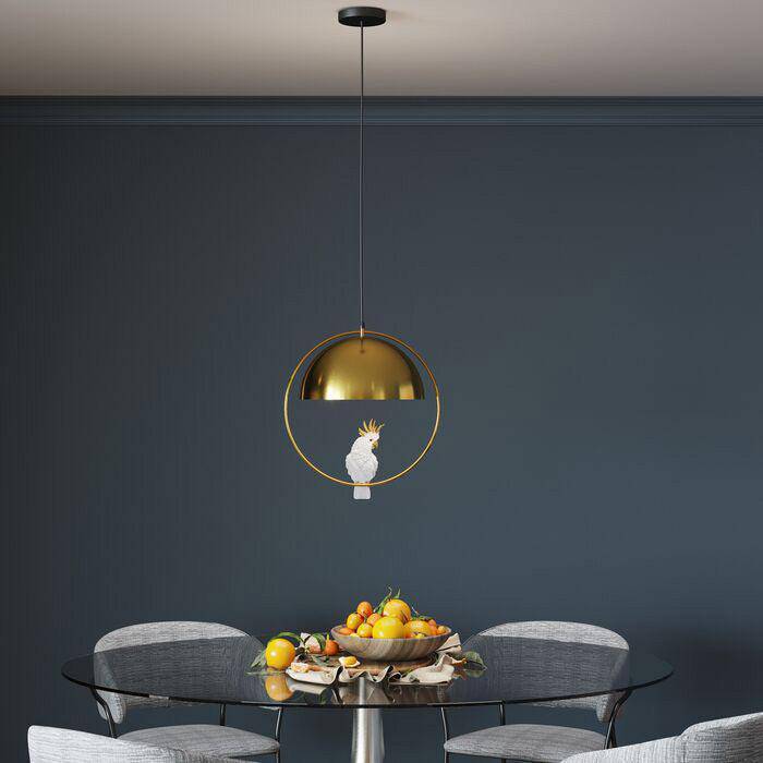Grande Possibilita Clear Glass Oval Table