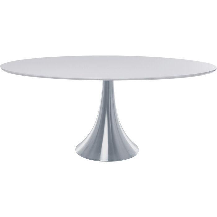 Grande Possibilita White Oval Table