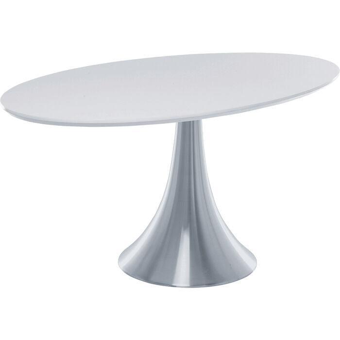 Grande Possibilita White Oval Table