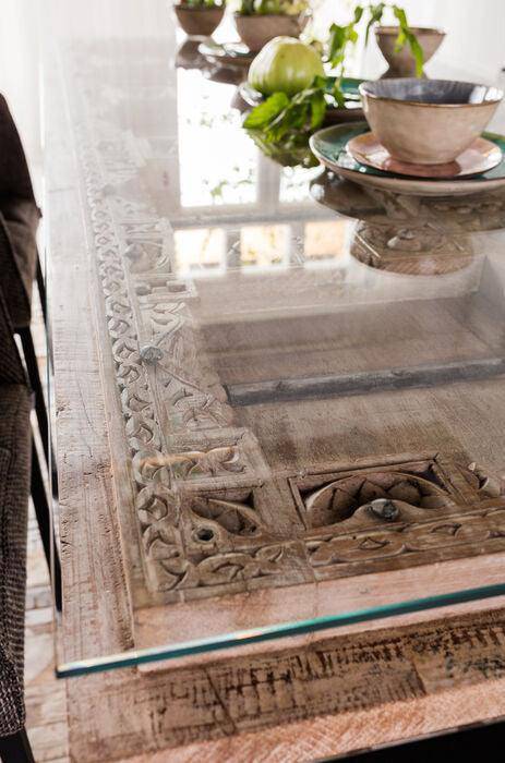 Kalif Recycled Wood Table